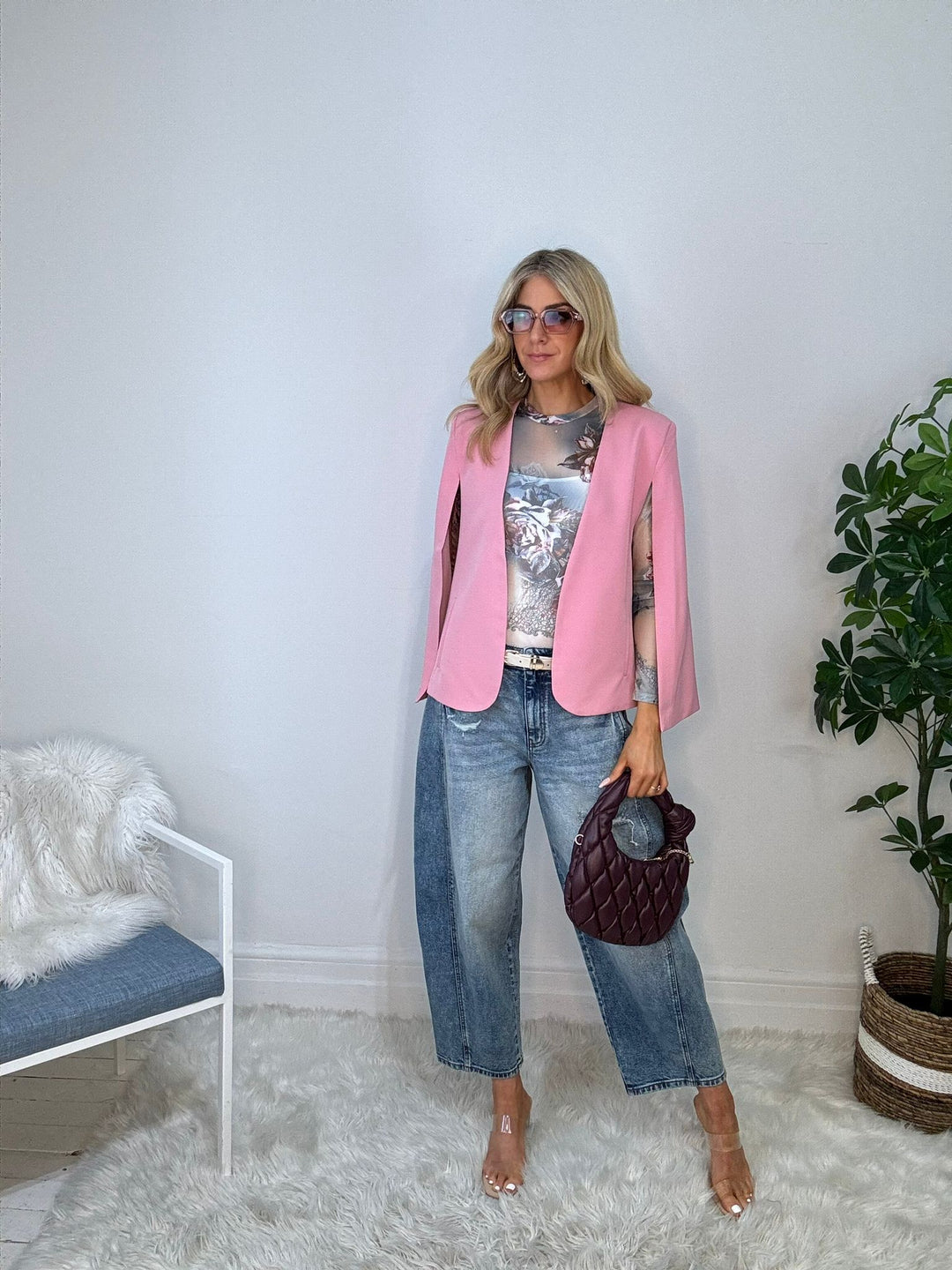 9240216 CAPE BLAZER
