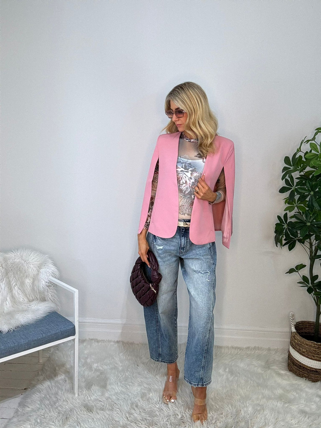 9240216 CAPE BLAZER